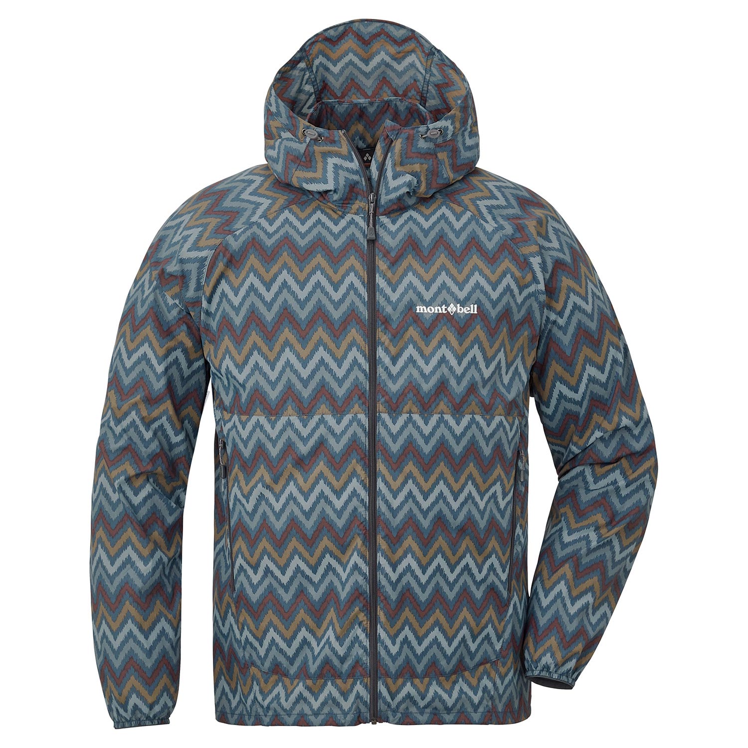 Wind Blast Print Hooded Jacket Men's